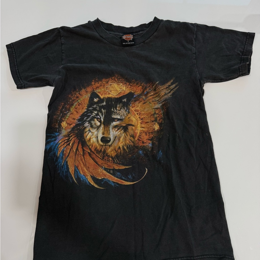 Vintage Harley-Davidson Wolf  Tee